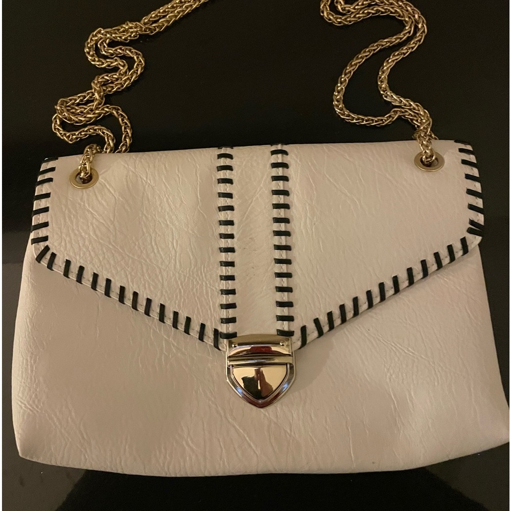 I.N.C. White& Black Cross Body Bag